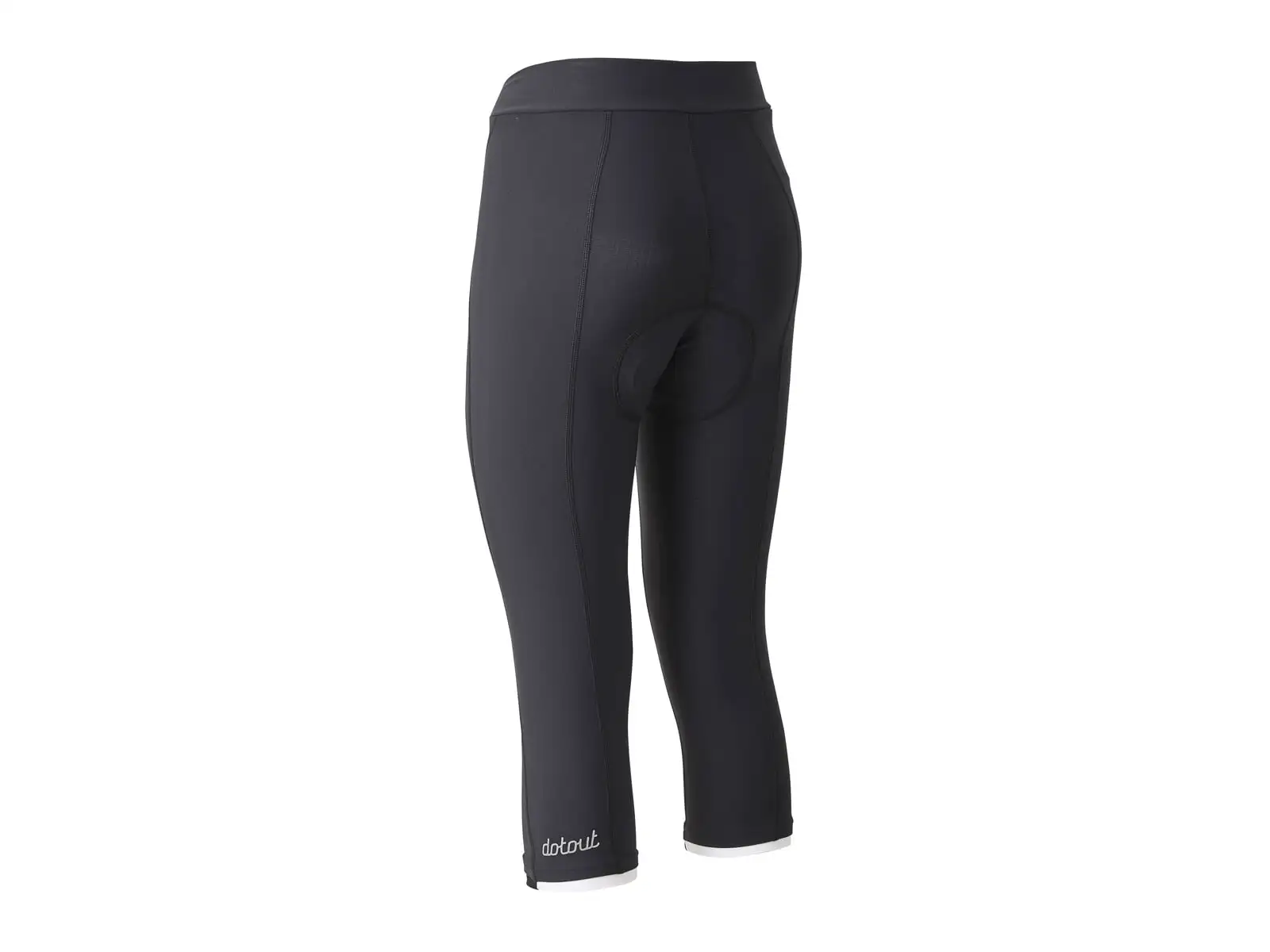 Dotout Instinct women's 3/4 pants with padding black/white
