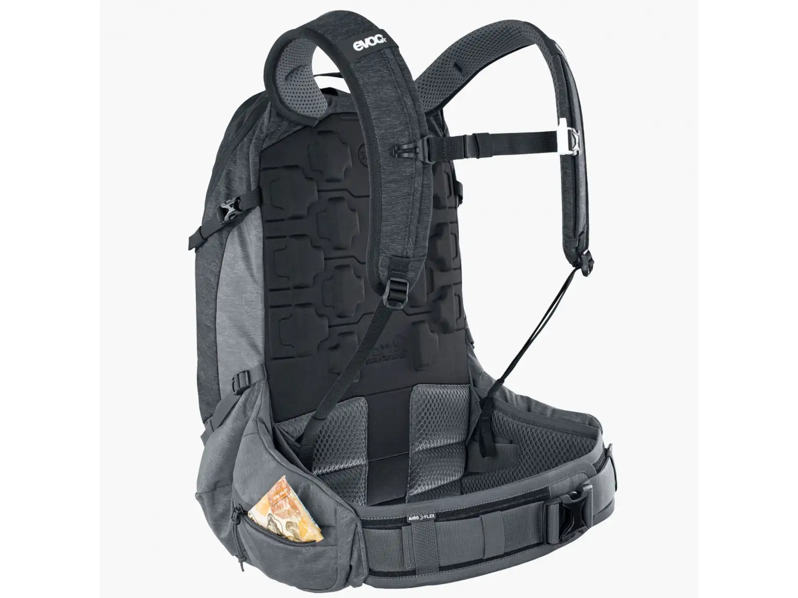 Evoc Trail Pro 26 backpack 26 l black/carbon grey S/M