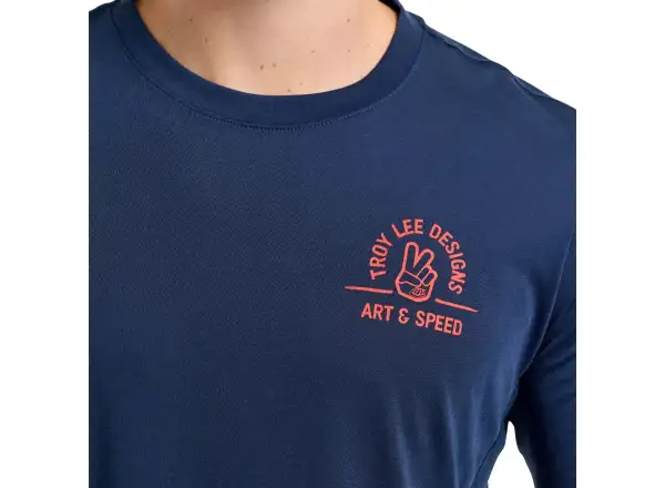 Troy Lee Designs Skyline Ride Tee men's jersey long sleeve Locals Midnight