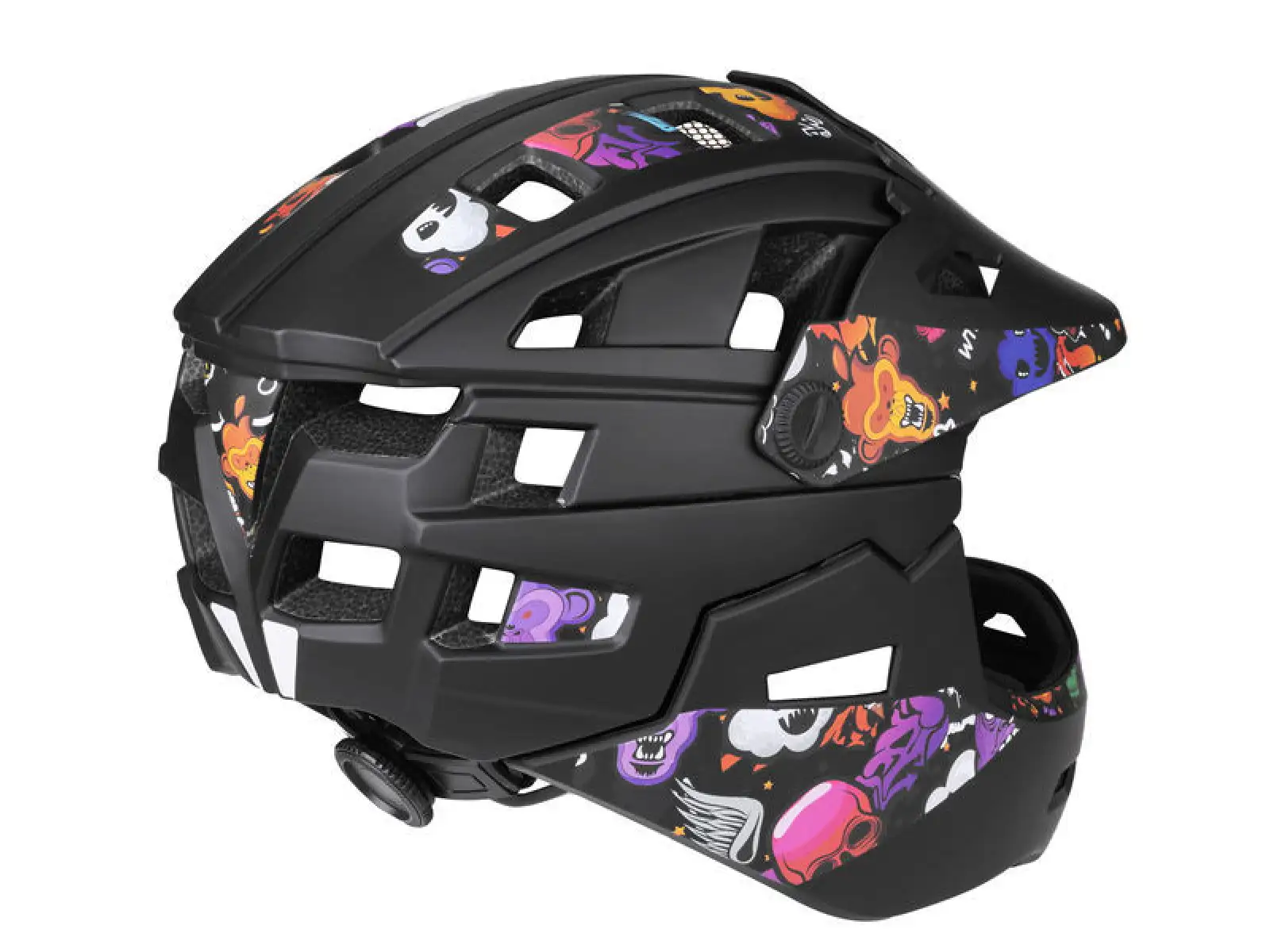 Etape Scudo kids helmet black/graphics matte