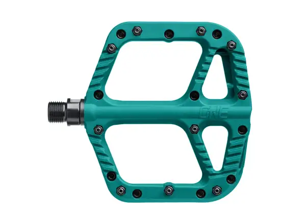 OneUP Composite pedals turquoise