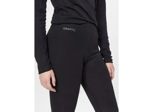 Craft ADV Wool Merino women's base 3/4 pants black
