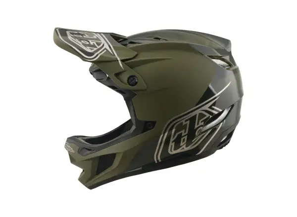 Troy Lee Designs D4 Polyacryte Mips helmet Shadow Beetle