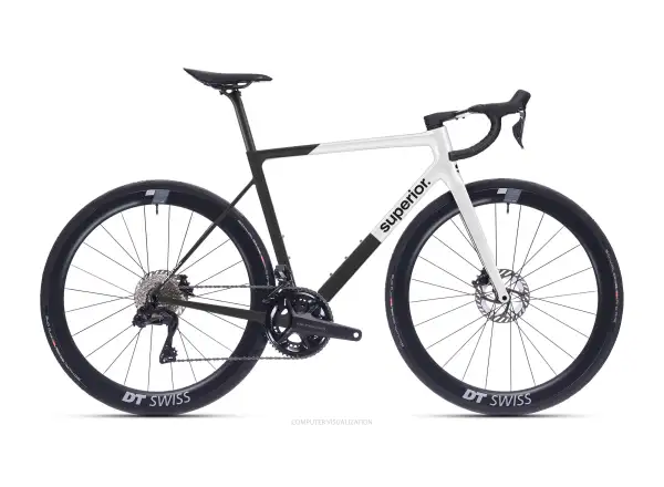 Superior RR 9.6 road bike Matte Carbon / White