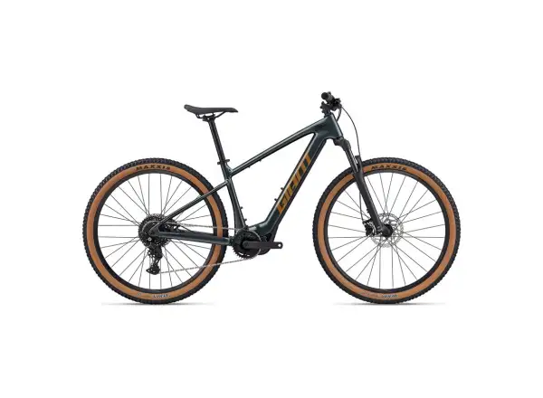 Giant Talon E+ BOX mountain electric bike Asphalt Green