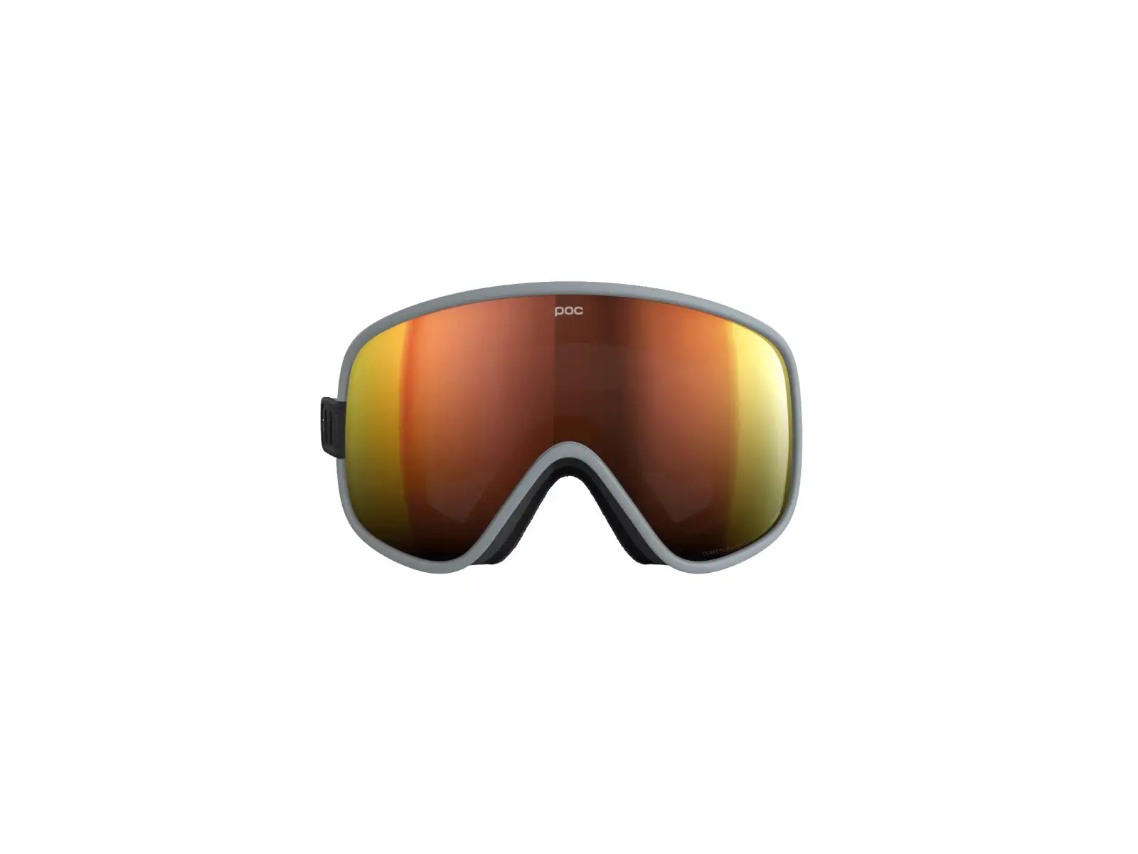 POC Vitrea Mid ski goggles Granite Grey/Partly Sunny Orange