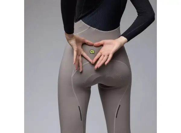 Alé Pragma Winter women's winter 3/4 cycling pants Rope Grey