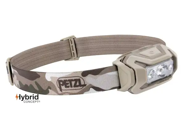 Petzl Aria 2 RGB headlamp camouflage