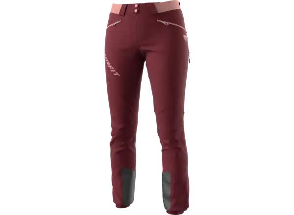 Dynafit TLT Touring Dynastretch women's pants Burgundy