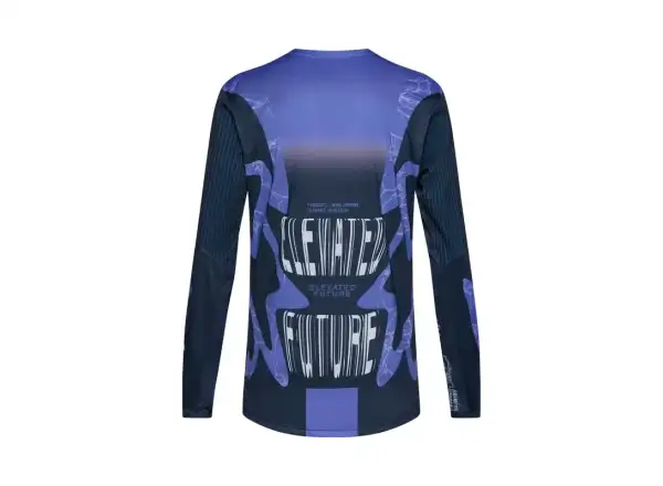 Fox Flexair men's long sleeve jersey Diffuse Special Edition Blueberry