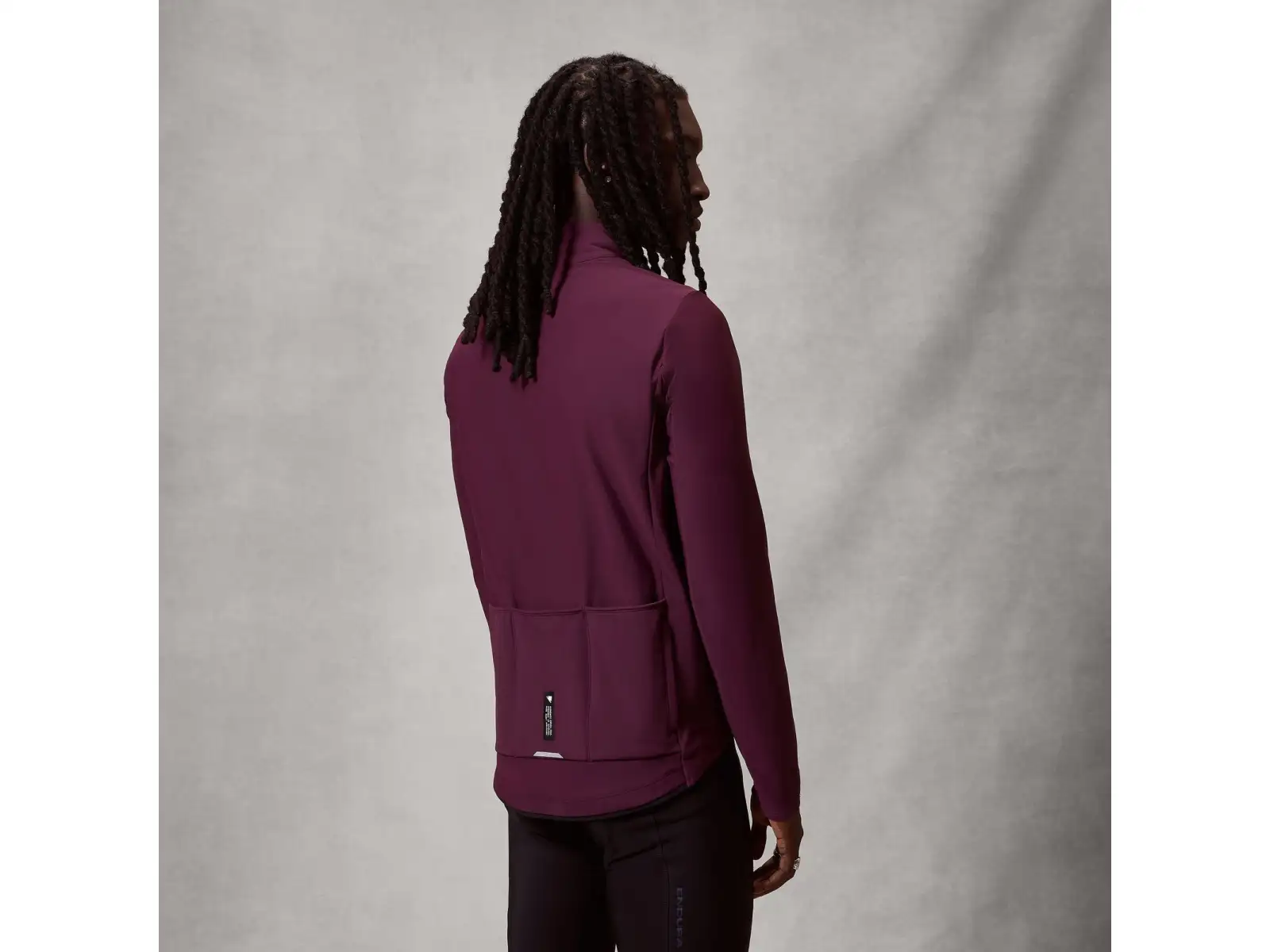 Endura Loop Ride men's jersey long sleeve Black Cherry