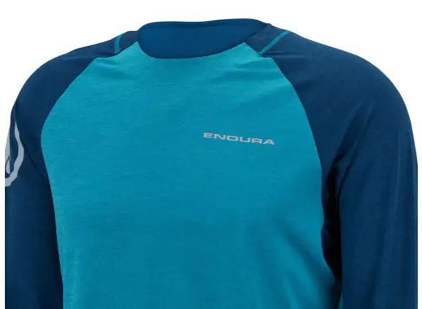 Endura SingleTrack men's jersey long sleeve Atlantic