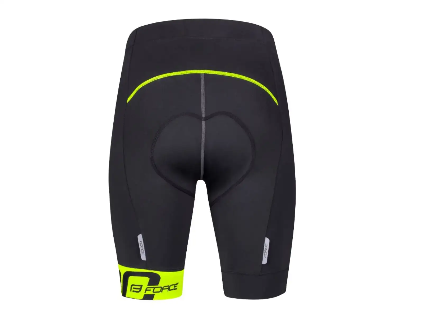 Force B30 shorts with insert black/fluo
