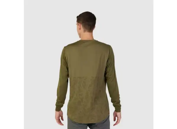 Fox Ranger Tru Dri men's jersey long sleeve Olive Green