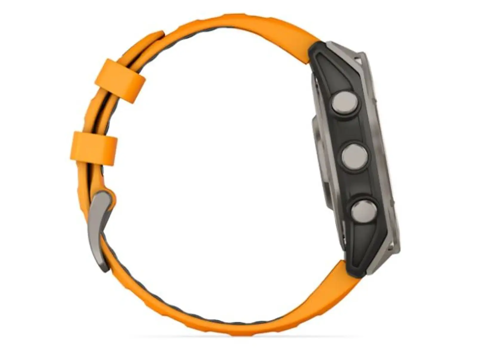Garmin fenix 8 - 47 mm AMOLED Sapphire smart watch Titanium Orange/Graphite