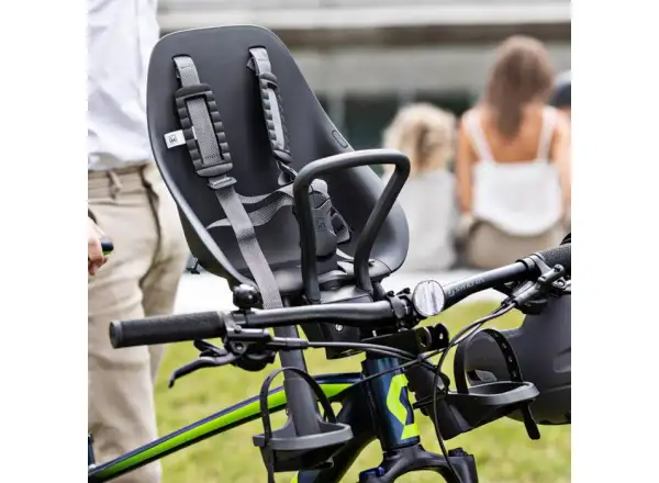 Urban Iki front child seat with adapter for stem Bincho Black