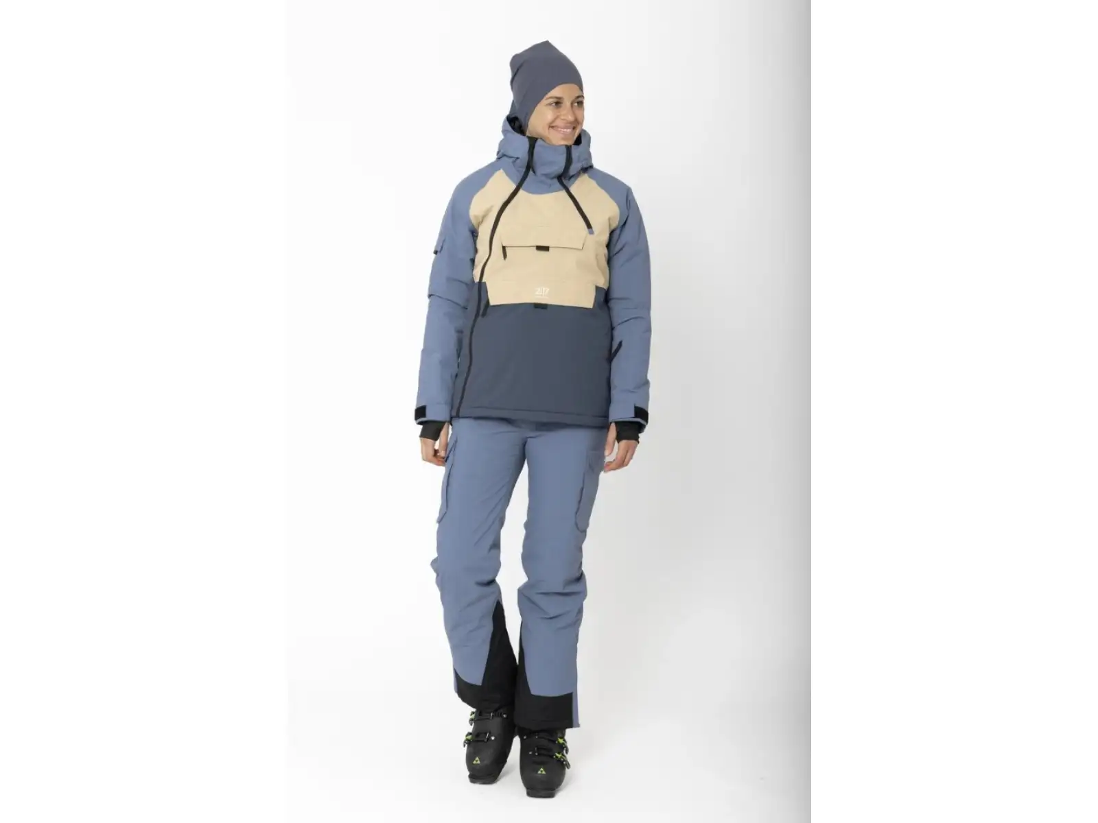 2117 of Sweden Nelkerim women's ski jacket Dusty Blue