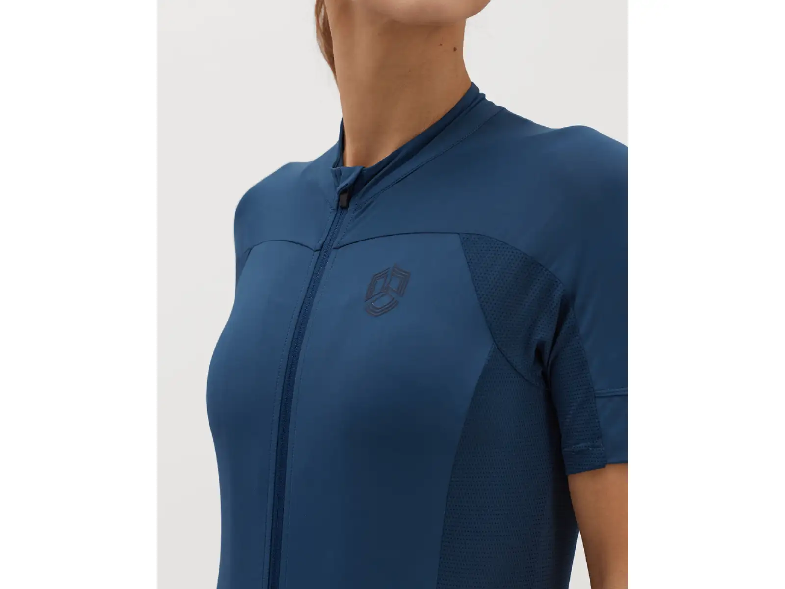 Silvini Montella women's jersey short sleeve navy
