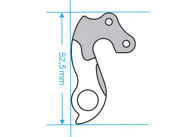 Marwi GH-043 derailleur hanger Merida