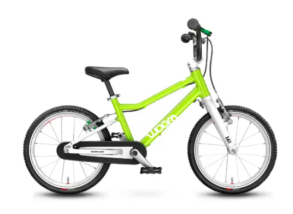 Woom 3 Lizard Lime 16 children's bike