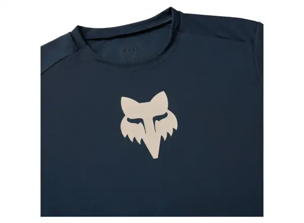 Fox Ranger Head men's jersey short sleeve Galaxy Blue