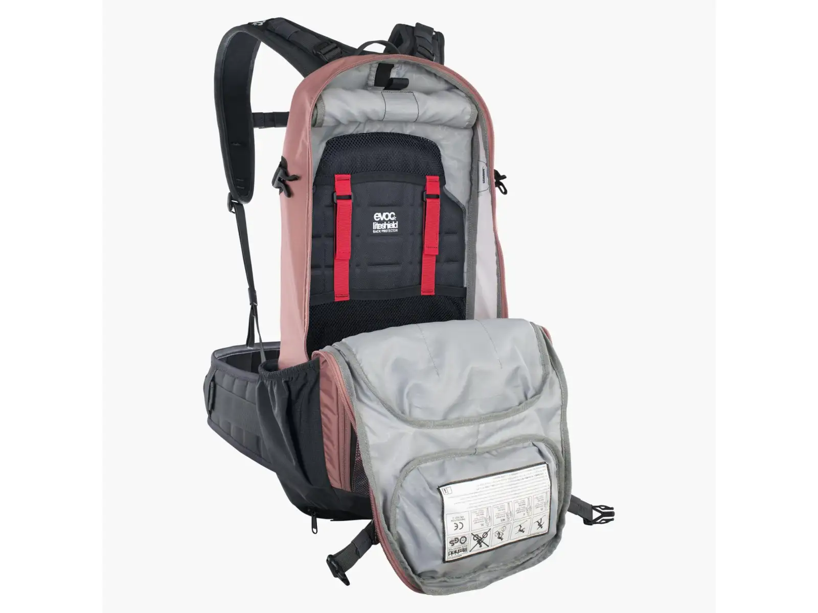 Evoc FR Enduro 16 backpack 16 l dusty pink/charcoal gray