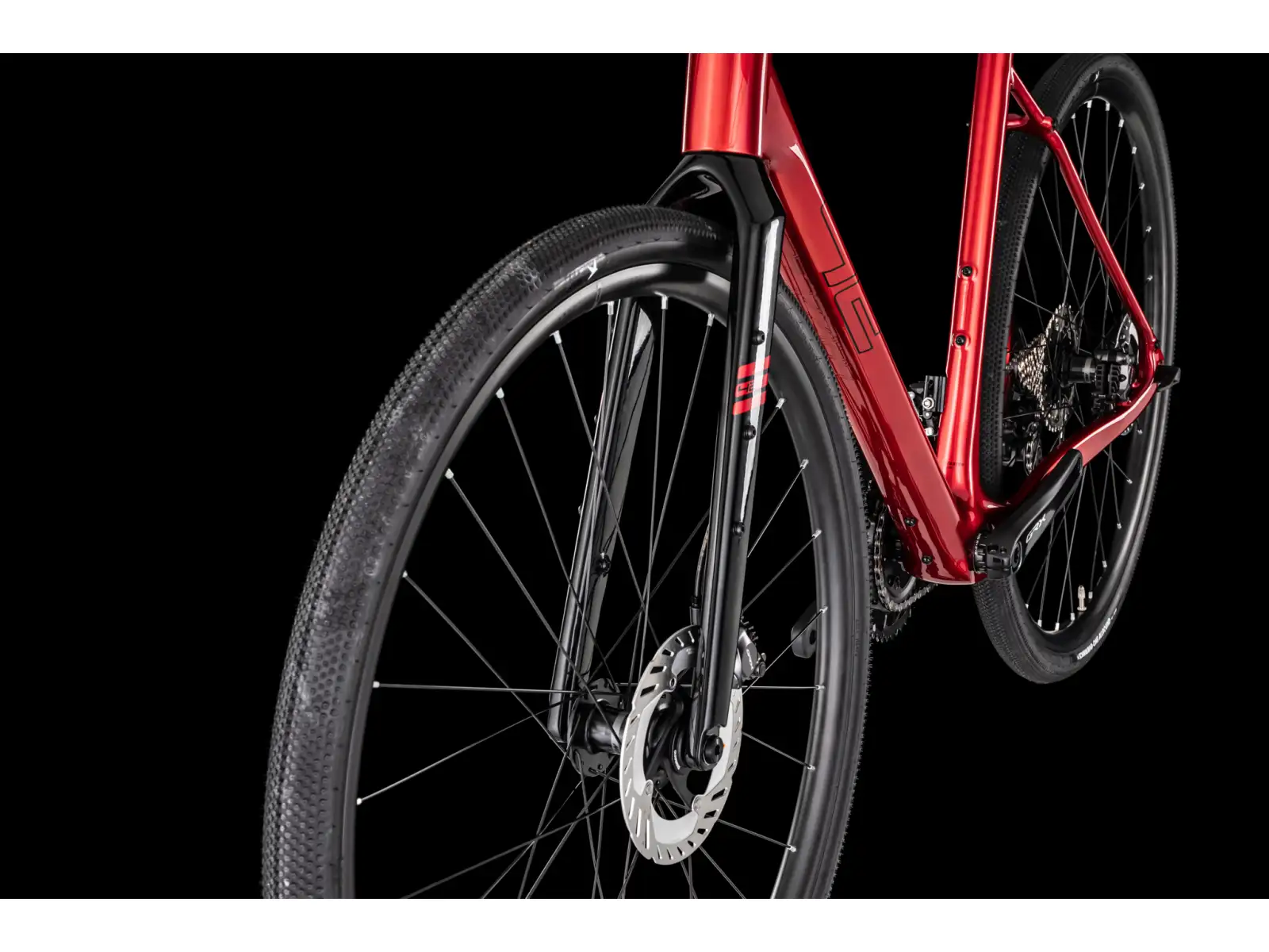 4Ever Grizzly Race gravel bike Flame red