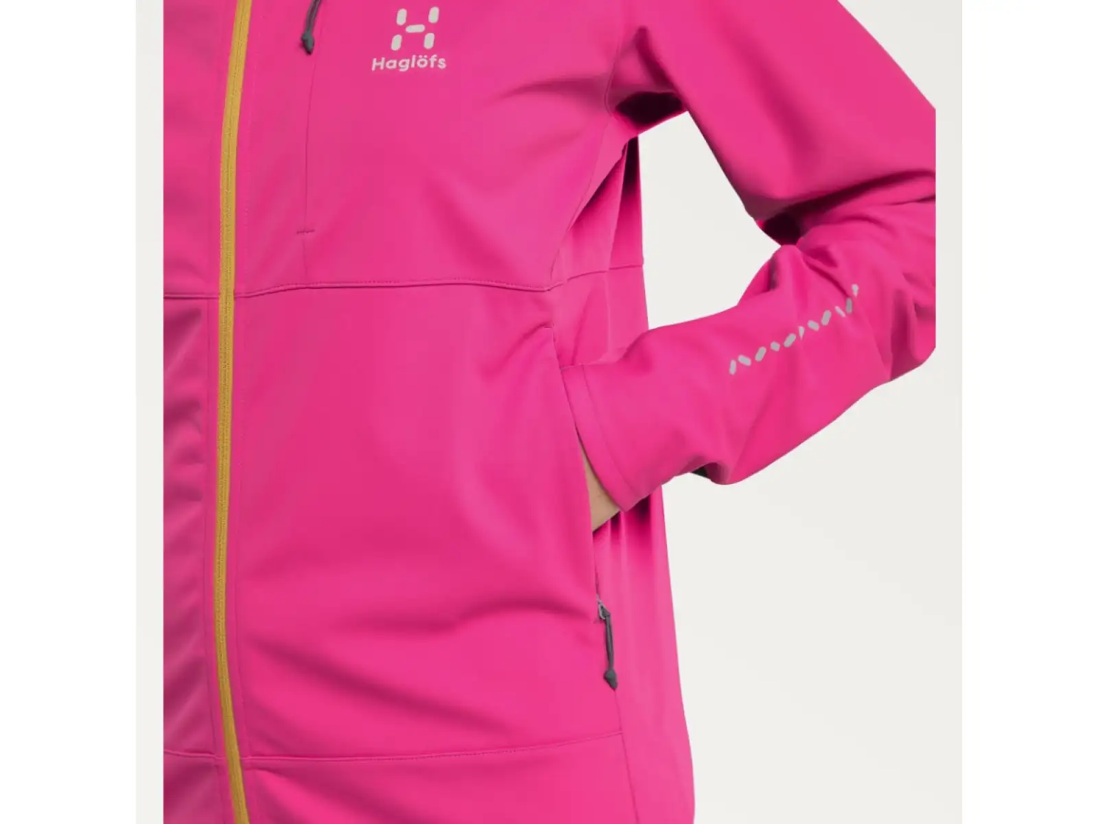 Haglöfs L.I.M Hybrid Softshell women's jacket pink