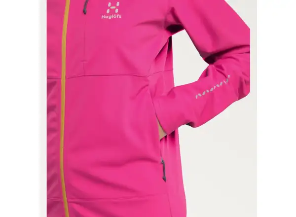 Haglöfs L.I.M Hybrid Softshell women's jacket pink