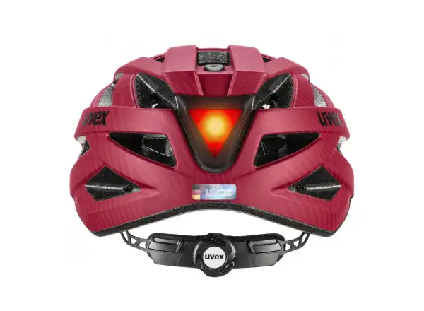 Uvex City I-VO helmet Ruby Red Matt