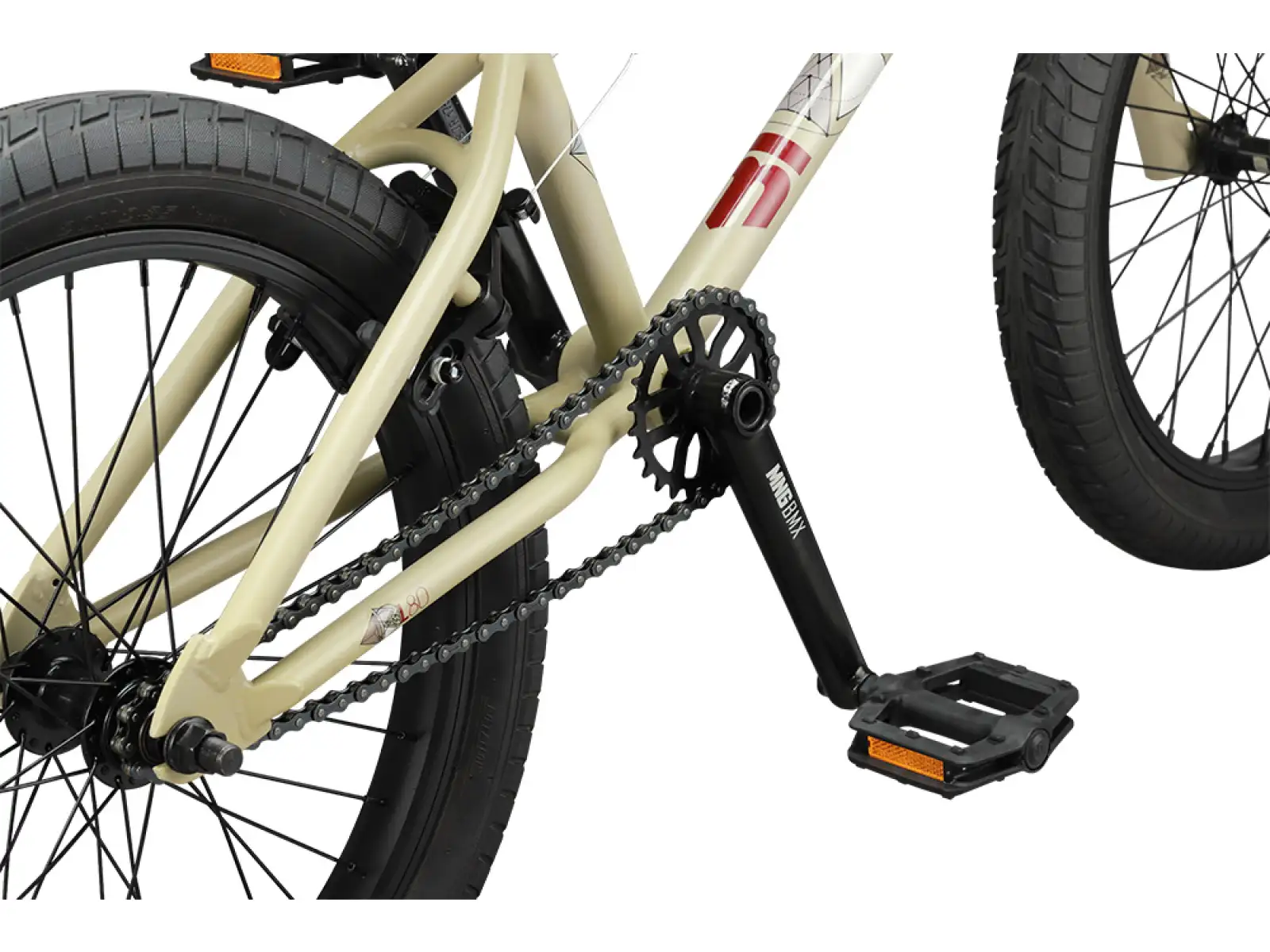 Mongoose Legion 80 TAN BMX bike