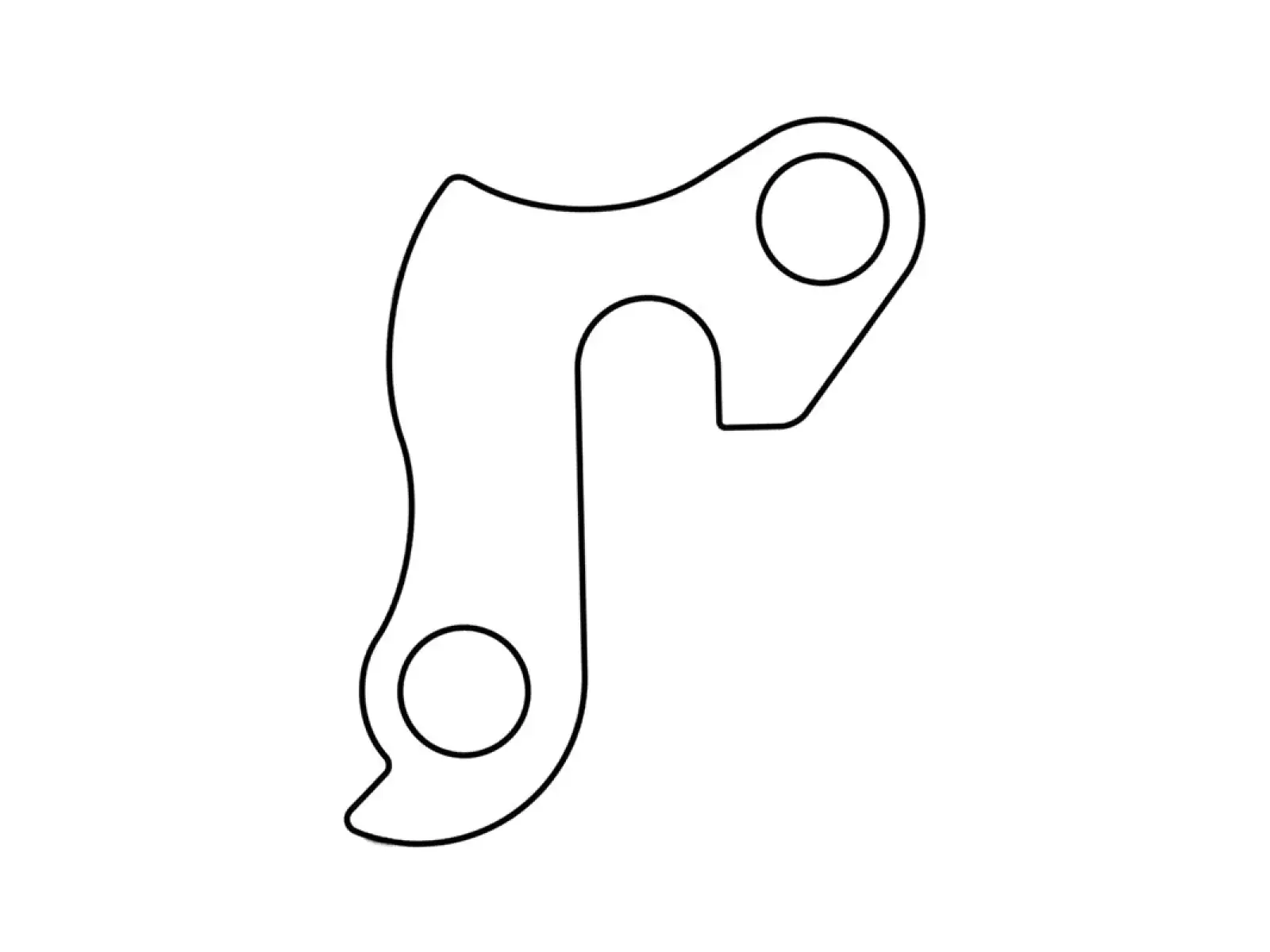 Union derailleur hanger GH-011