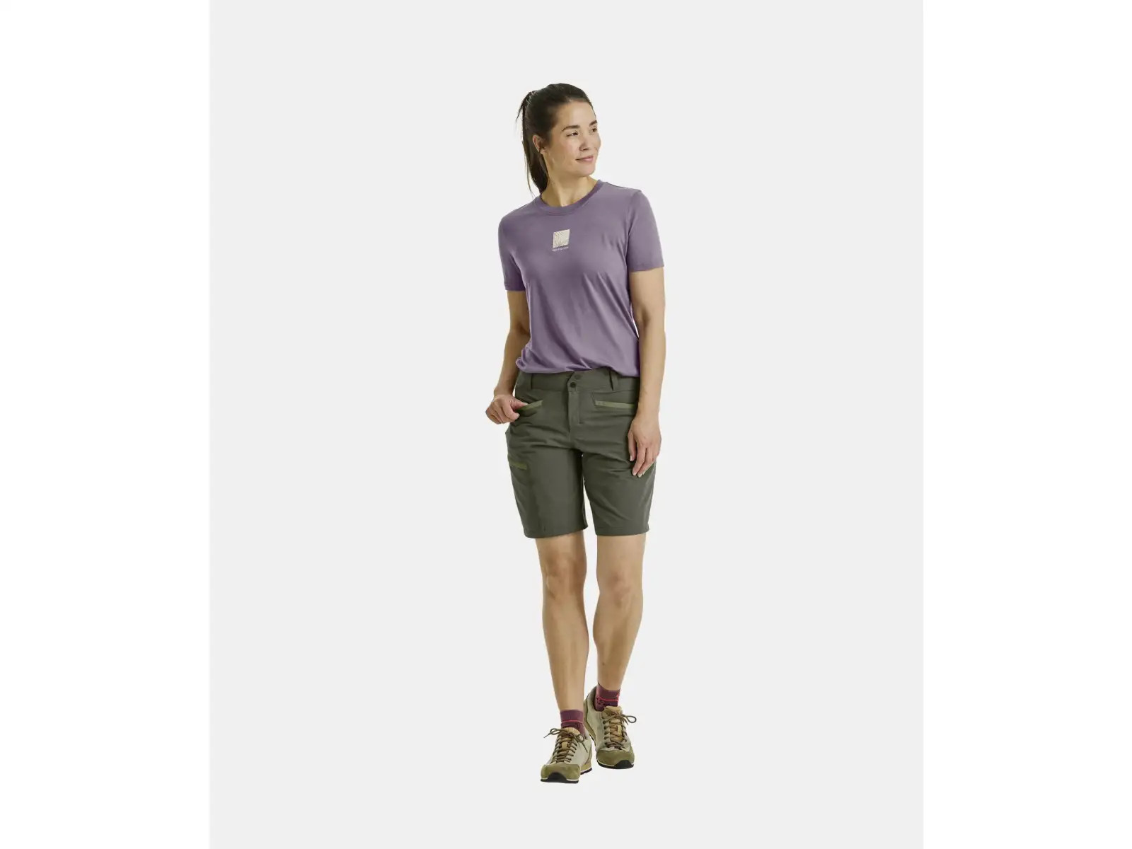 Ortovox Pelmo Shorts women's shorts Wild Berry