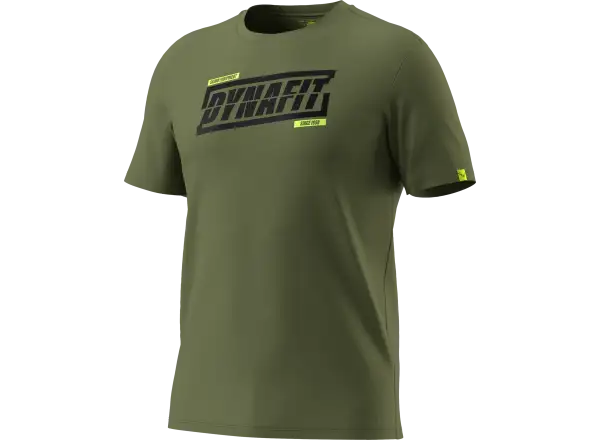 Dynafit Graphic Cotton men's T-shirt short sleeve Smoke Blue/Tabloid