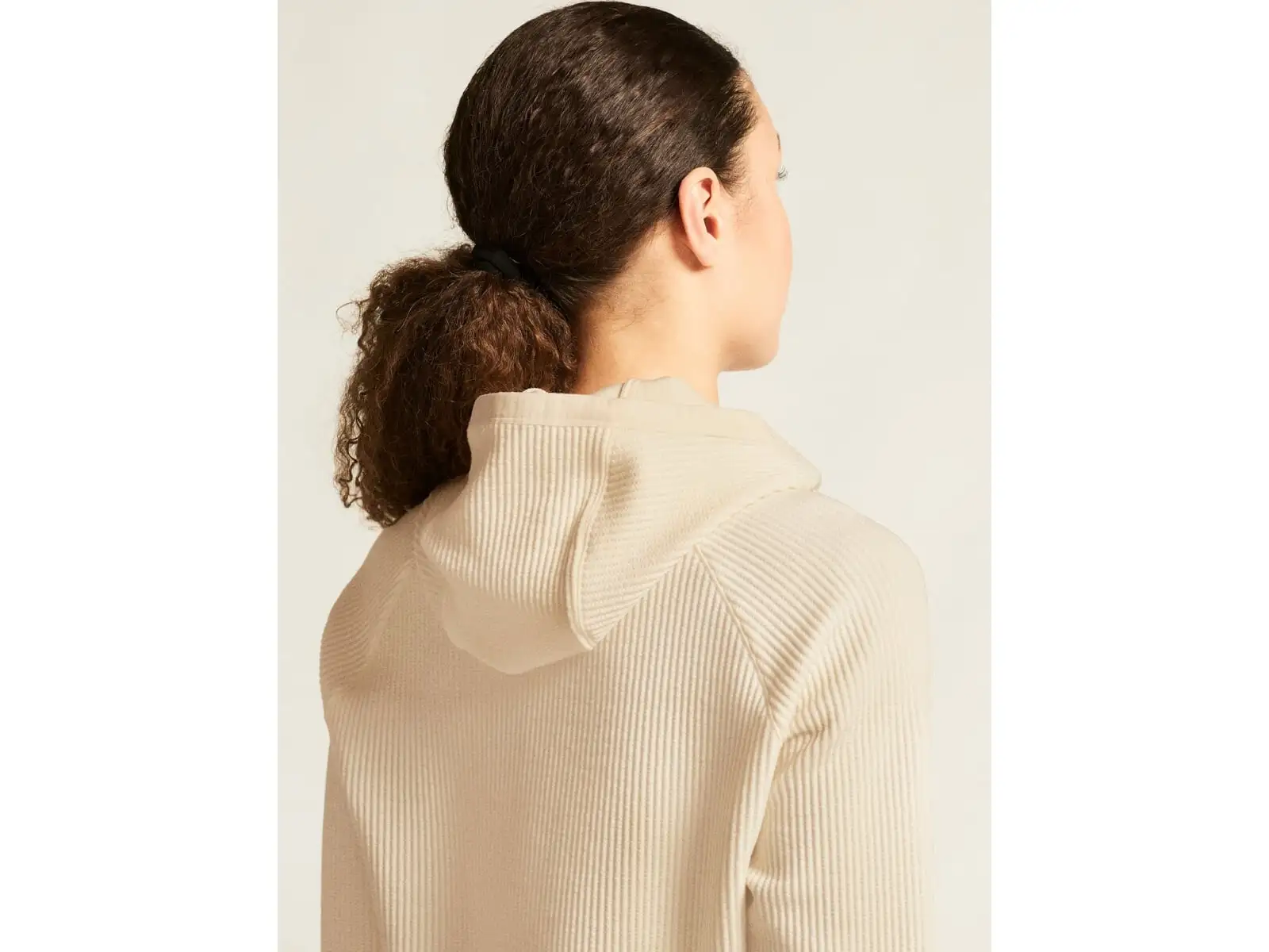 Craft Grid Hood women's hooded sweatshirt white