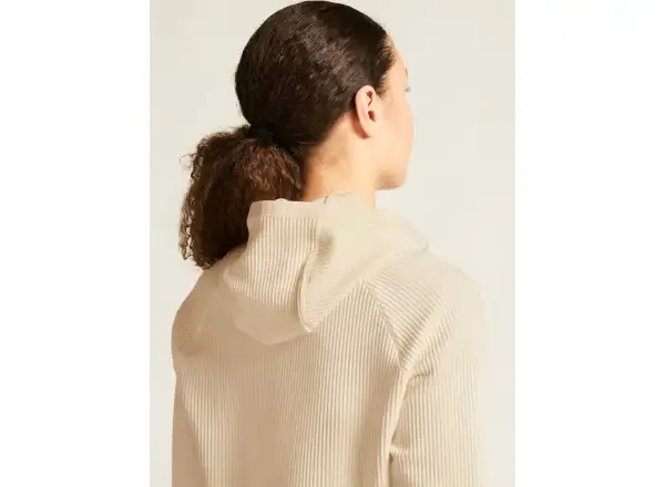 Craft Grid Hood women's hooded sweatshirt white