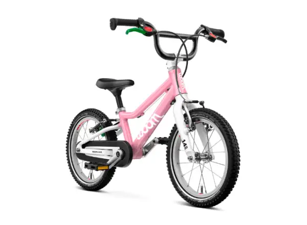 Woom Go 2 dětské kolo 14" Powder Pink