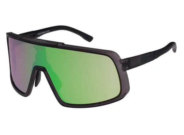 R2 Revel sunglasses dark grey/purple/green chrome