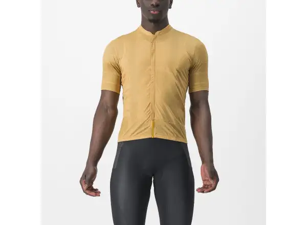 Castelli Unlimited Terra men's jersey short sleeve Honey