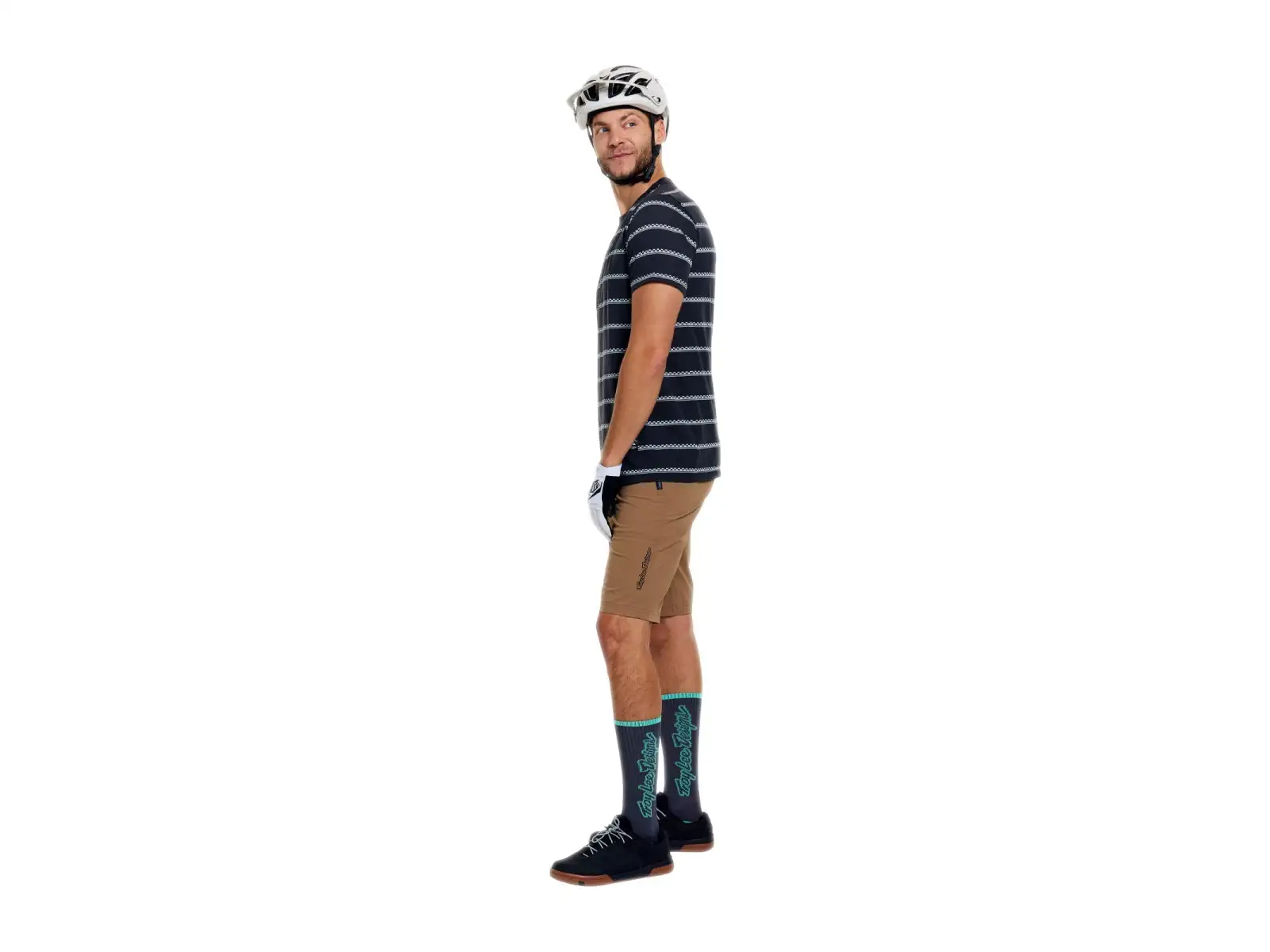 Troy Lee Designs Skyline Ride men's jersey short sleeve Checked Out Carbon