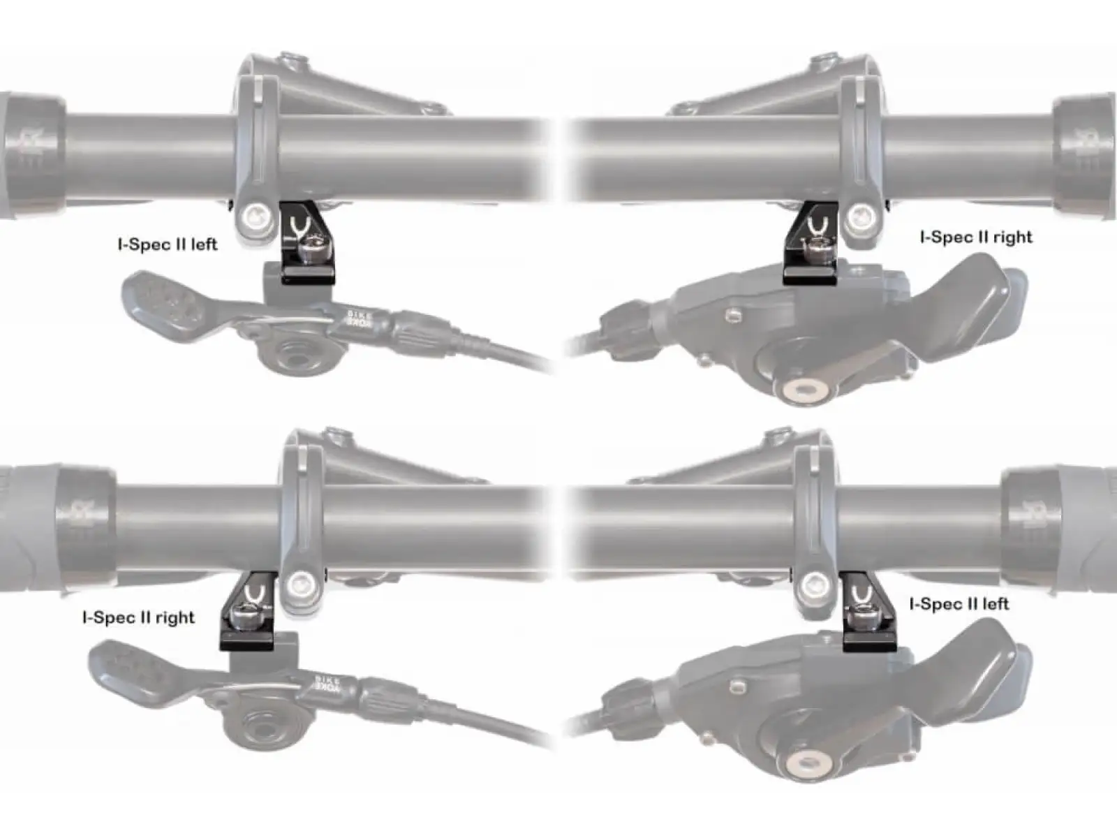 BikeYoke I-spec II adapter left