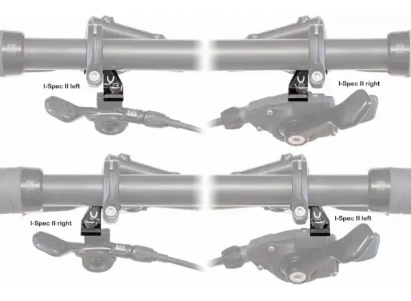 BikeYoke I-spec II adapter left