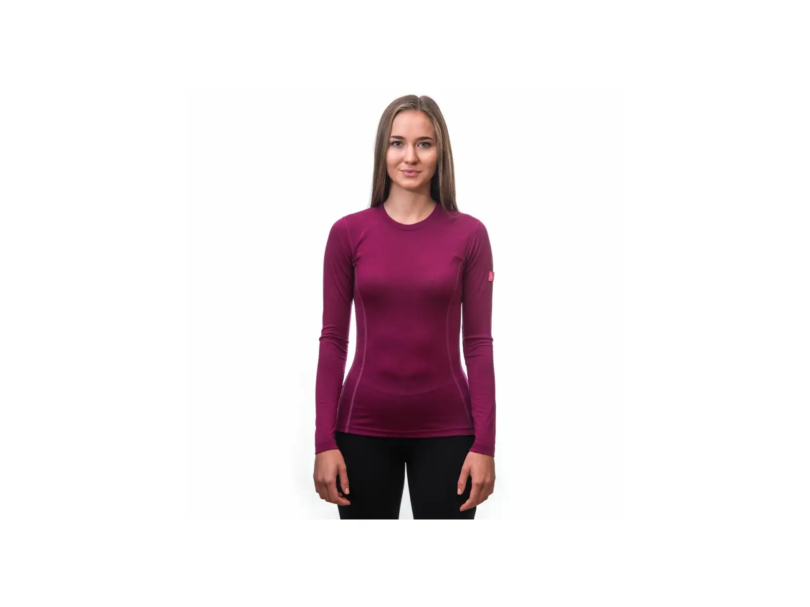 Sensor Merino Active women's shirt long sleeve Lilla