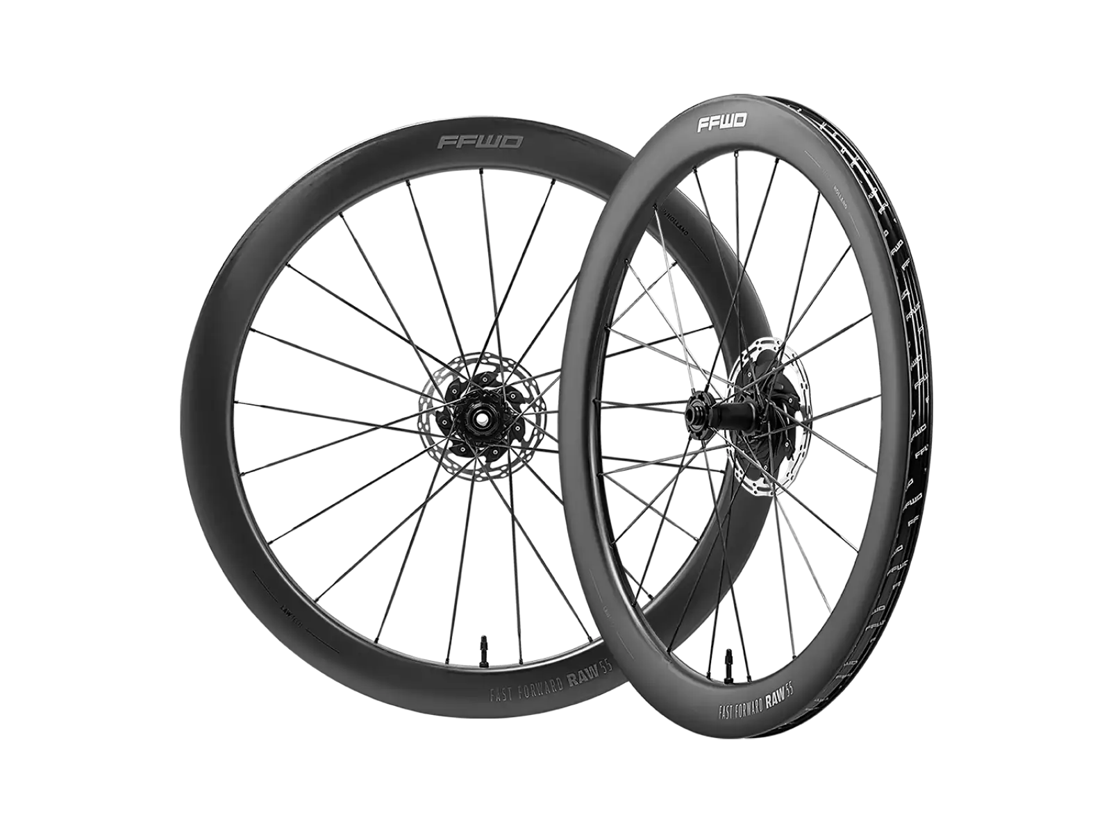 FFWD RAW CS 55 road wheels Matt Black