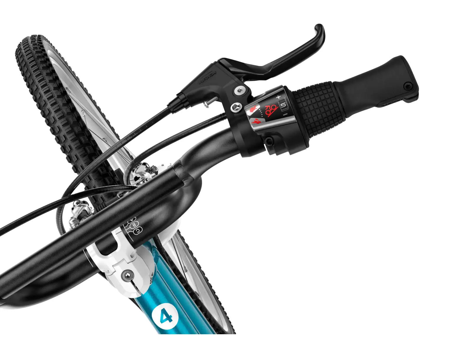 Woom GO 4 children's bike 20" Metallic Blue