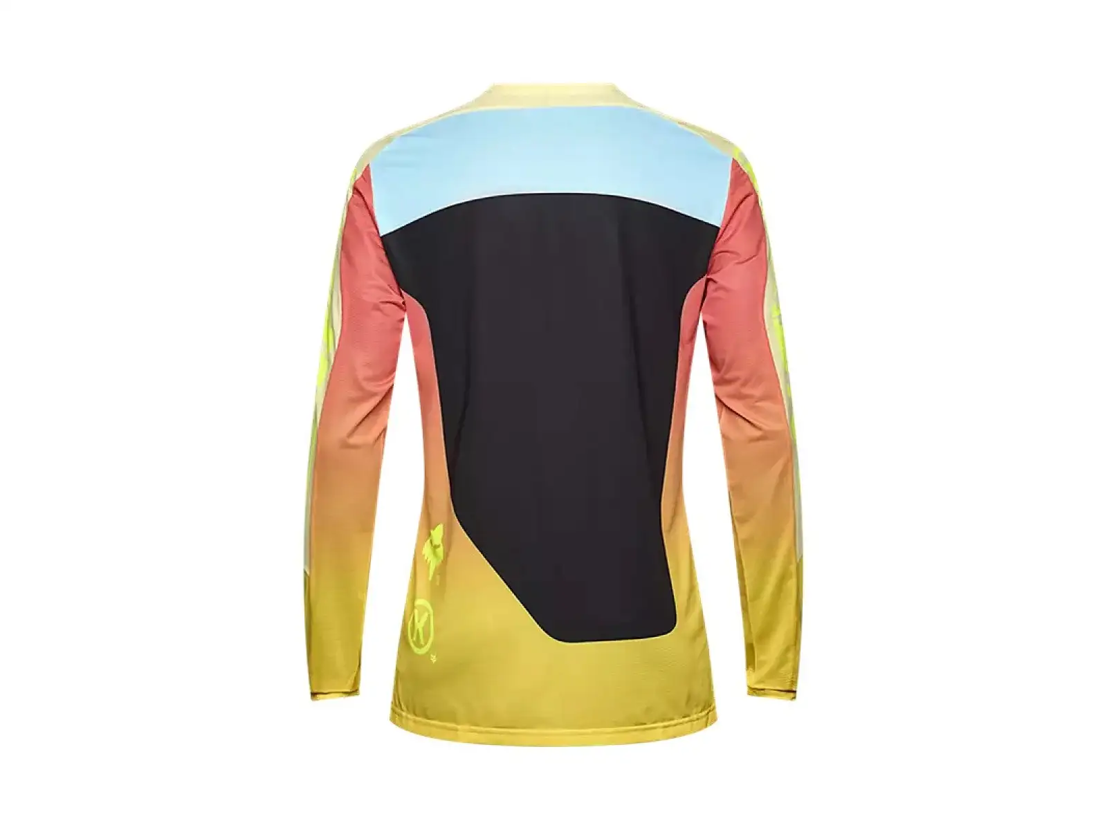Fox Flexair Elevated men's jersey long sleeve Lemonade