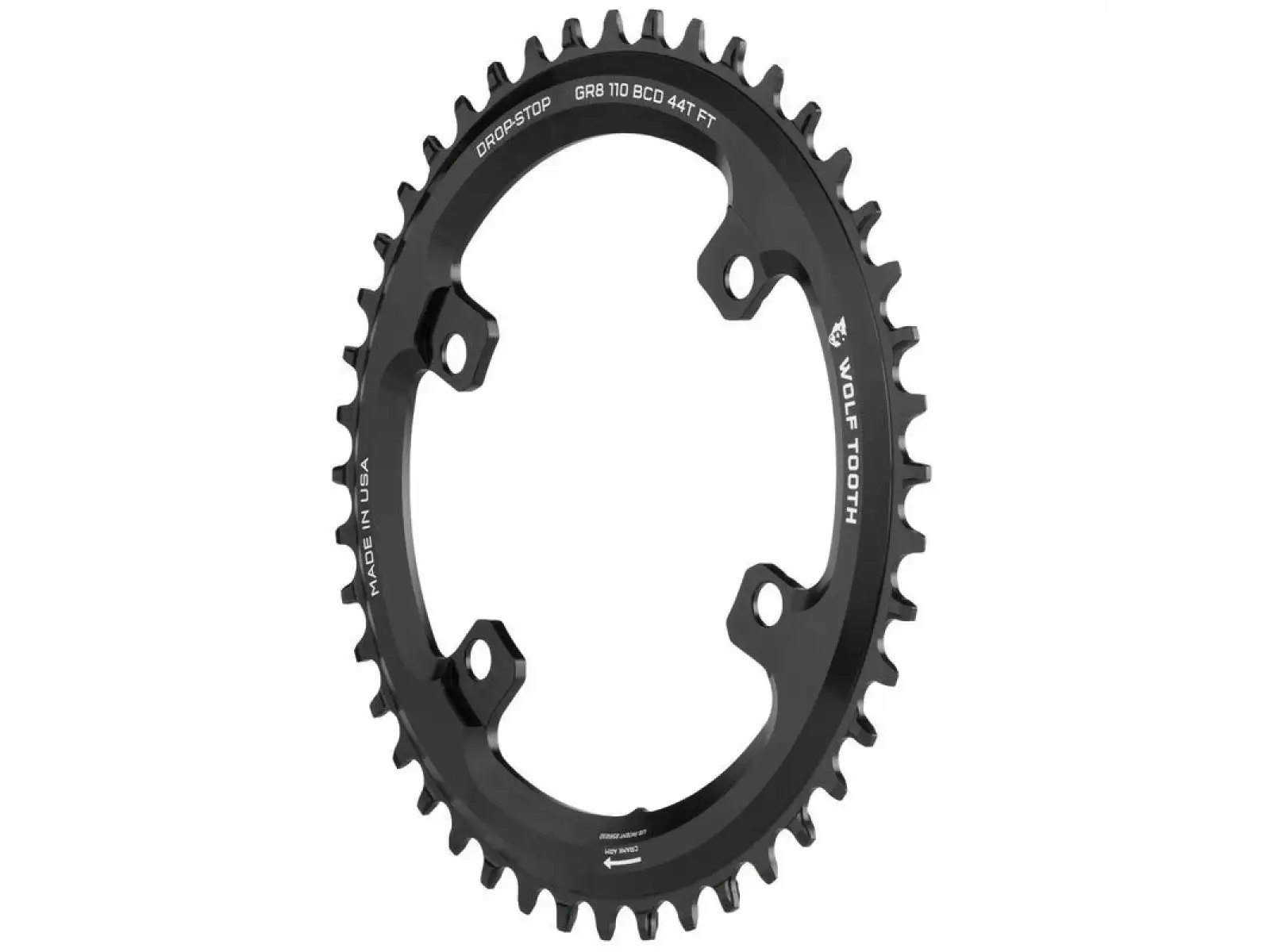 Wolf Tooth 110 BCD 4-Bolt chainring for Shimano GRX