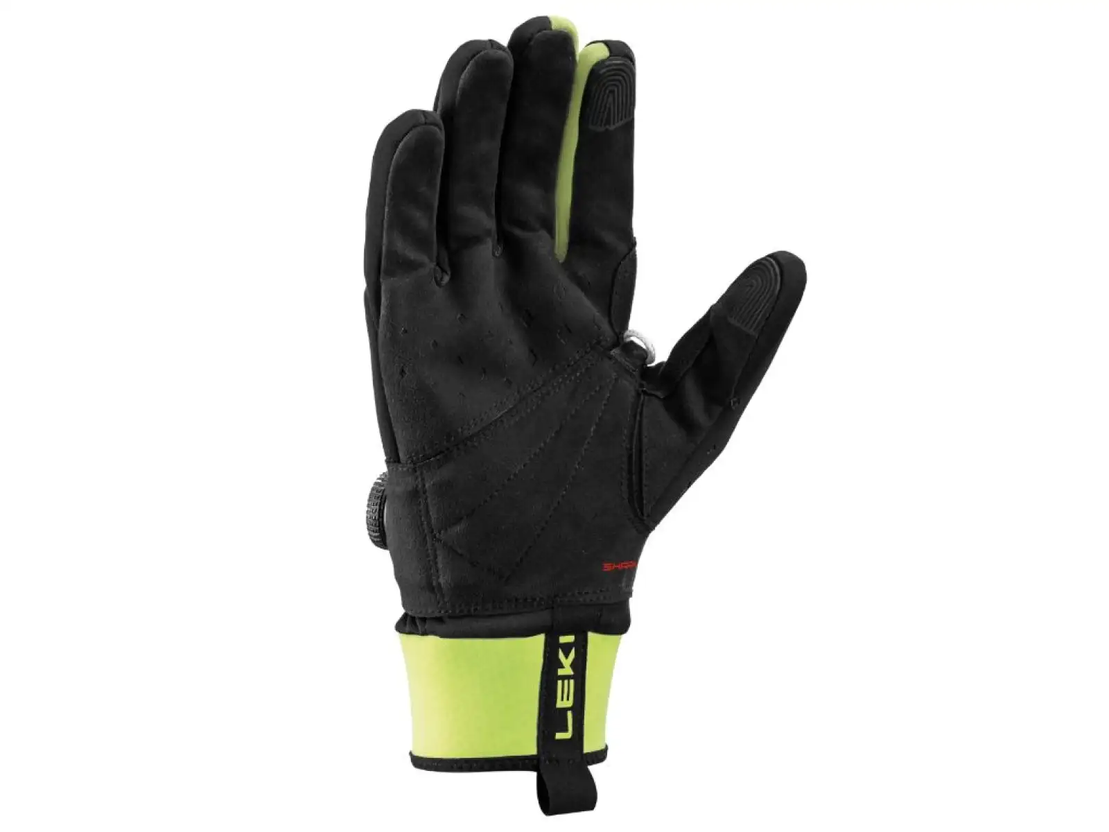 Leki PRC BOA Shark cross-country gloves Black/Neon yellow