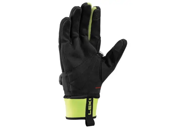 Leki PRC BOA Shark cross-country gloves Black/Neon yellow