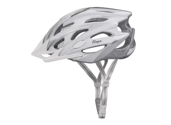 Etape Venus women's cycling helmet white/silver matte